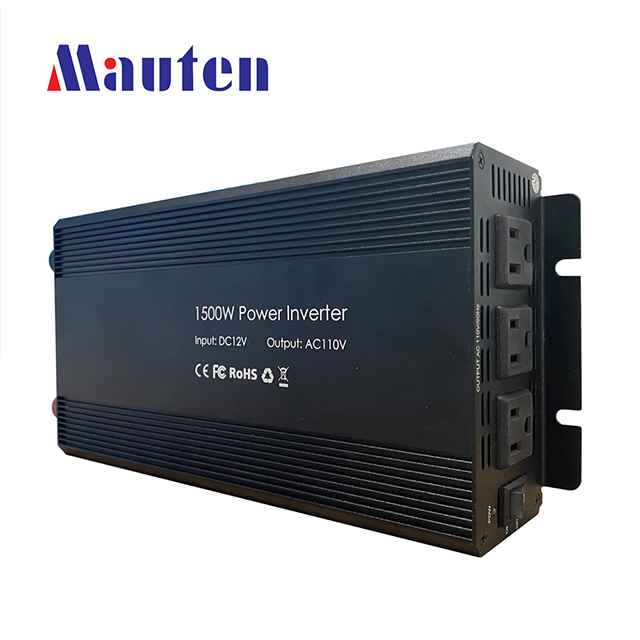 High Efficiency 12V To 220V Modified Sine Wave Inverter 1500W DC To AC Power Inverter G Factory Customized Version