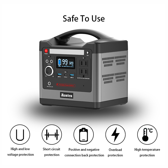 Portable Power Station 300W 320W 300wh 298wh for Outdoors Camping Travel Hunting Emergency LiFePO4 Power Station
